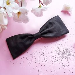 Soho Boho Studio Women Black Long bow clip-image-71