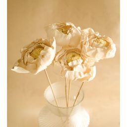 ArteCasa White 5 Pieces Artificial Flower-3