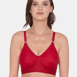 Souminie Full Coverage Non Padded Non-Wired Cotton T-shirt Bra- All Day Comfort-image-59