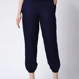 COLOR STUDIO Women Relaxed High-Rise Easy Wash Maternity Joggers Trousers-picture-44
