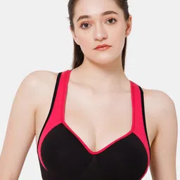 Lady Lyka Colourblocked Medium Coverage Lightly Padded Bra With All Day Comfort-41