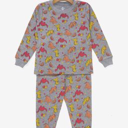 Hippodrome Boys Grey & Yellow Printed Night suit-picture-28