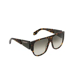 ADIDAS Men UV-Protected Lens Square Full Rim Havana Frame Sunglass-OR0097 52P-30