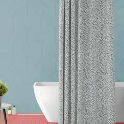 ArtzFolio White & Green Printed Waterproof Shower Curtains-image-41