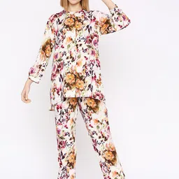 Cloth Haus India Floral Printed Longline Shirt Style Top-picture-33