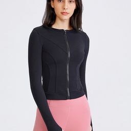 JC Collection Women Lightweight Rapid-dry Crop Sporty Jacket-picture-31