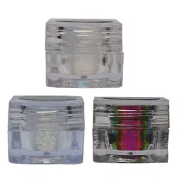 Veoni BELLE 3 Pcs Multichrome Glitter Eyeshadow 5g Each - Sunlight-Rosegold-Chameleon-18