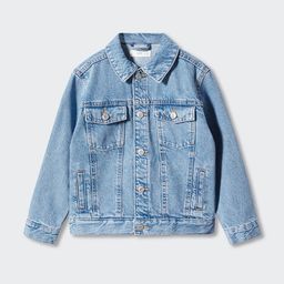 Mango Kids Boys Pure Cotton Denim Jacket-picture-55
