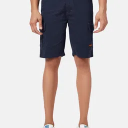 Urban Ranger by pantaloons Men Slim Fit Cargo Shorts-image-36