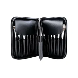 Veoni BELLE Premium Quality Leather Makeup Brushes Holder Bag- 25 pocket-49