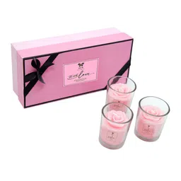 Iris 3 Pieces Romance Fragrance Votive Candle Gift Set-32