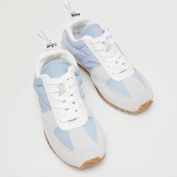 MANGO Women Grey & Blue Colourblocked Sneakers-image-54