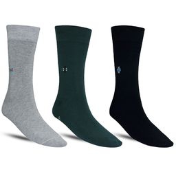Dollar Socks Men Pack Of 3 Calf Length Socks-32