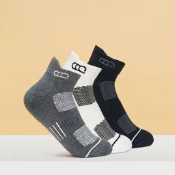 Ajile by Pantaloons Men Pack Of 3 Patterned Ankle Length Socks-52
