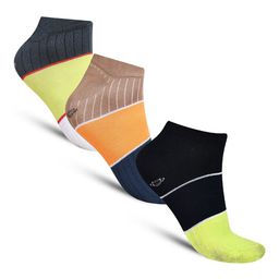 Dollar Socks Men Pack Of 3 Patterned Cotton Ankle Length Socks-image-75