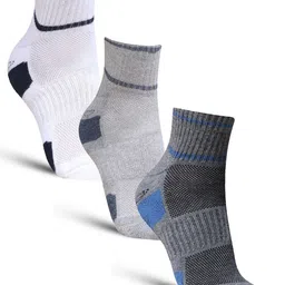 Dollar Socks Men Pack Of 3 Patterned Cotton Ankle Length Socks-6