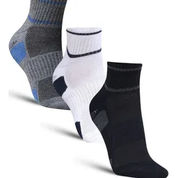Dollar Socks Men Pack Of 3 Patterned Cotton Ankle Length Socks-45