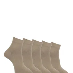 Dollar Socks Men Pack Of 5 Patterned Cotton Ankle Length Socks-34