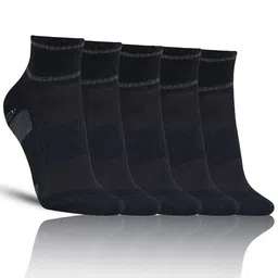 Dollar Socks Men Pack Of 5 Patterned Cotton Ankle Length Socks-36