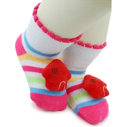 BAESD Infants Patterned Anti-Skid Cotton Ankle Length Socks-image-53