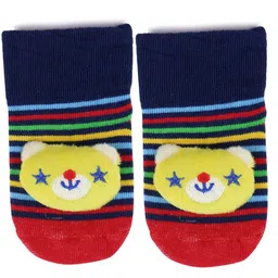 BAESD Infants Patterned Anti-Skid Ankle Length Socks-image-43