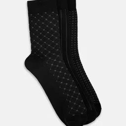 BYFORD by Pantaloons Men Set Of 3 Assorted Calf-Length Socks-14