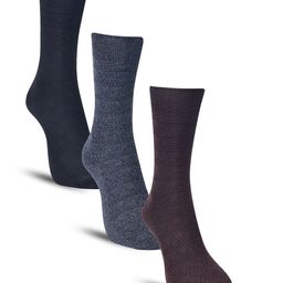 Dollar Socks Men Pack Of 3 Patterned Cotton Calf-Length Socks-image-74