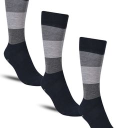 Dollar Socks Men Pack Of 3 Patterned Cotton Calf-Length Socks-image-89