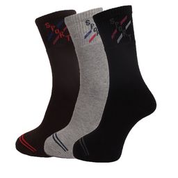 Dollar Socks Men Pack Of 3  Assorted Full Length Socks-picture-17