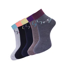 Dollar Socks Men Pack Of 3 Assorted Cotton Ankle-Length Socks-image-15