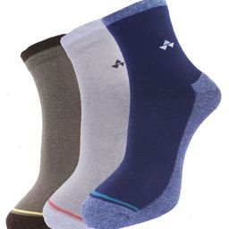 Dollar Socks Men Pack Of 3 Assorted Cotton Ankle-Length Socks-22