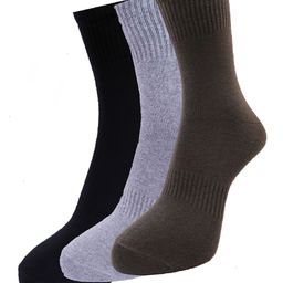 Dollar Socks Men Pack of 3 Assorted Cotton Ankle-Length Socks-41