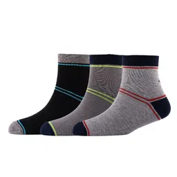 Cotstyle Men Pack Of 3 Patterned Cotton Above ankle-Length Socks-3