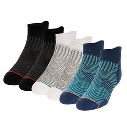 Supersox Men Pack of 3 Assorted Ankle-Length Socks-26