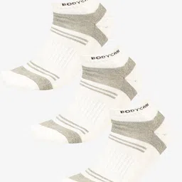 Bodycare Men Pack Of 3 Patterned Ankle-Length Socks-image-41