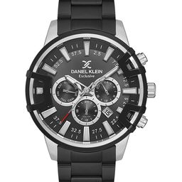 Daniel Klein Men Dial & Bracelet Style Straps Analogue Multi Function Watch DK 1 13430-5-40