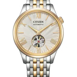 Citizen Men Stainless Steel Bracelet Style Straps Analogue Watch NH9136-88A-picture-1