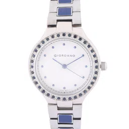 GIORDANO Women Round Dial & Bracelet Style Straps Analogue Watch- 2976-11-49