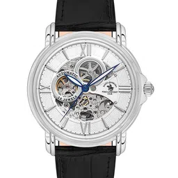 SANTA BARBARA POLO & RACQUET CLUB Men Dial & Leather Straps Analogue Watch SB.8.10002-1-40