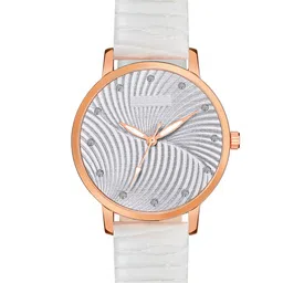 PERCLUTION ENTERPRISE Women White Dial & Synthetic Strap Analogue Watch PE381-image-50