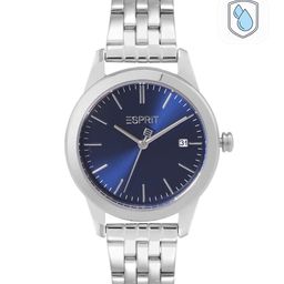 ESPRIT Women Blue Dial & Silver Toned Bracelet Style Wind Analogue Watch ES1L239M2025-image-103