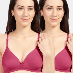 Sonari Pack Of 2 Pink Bra-47