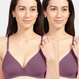 Sonari Pack Of 2 Purple Bra-20