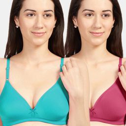 Sonari Pack of 2 Assorted Everyday Bras - Non Padded-52