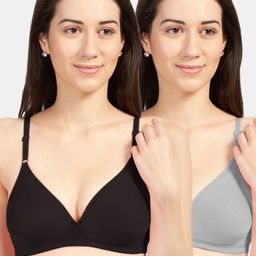 Sonari Pack of 2 Assorted Everyday Bras - Non Padded-50
