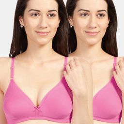 Sonari Pack of 2 Fuchsia Everyday Bras - Non Padded-58