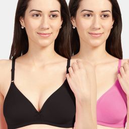 Sonari Pack of 2 Assorted Everyday Bras - Non Padded-34