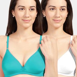 Sonari Assorted Set Of 2 Non Padded Everyday Bra-63