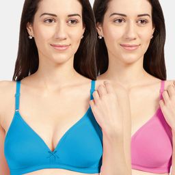 Sonari Pack of 2 Assorted Everyday Bras - Non Padded-16