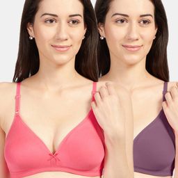 Sonari Pack of 2 Assorted Everyday Bras - Non Padded-18